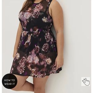 Torrid Swim Dress , size 3, Dd/F cup, never worn